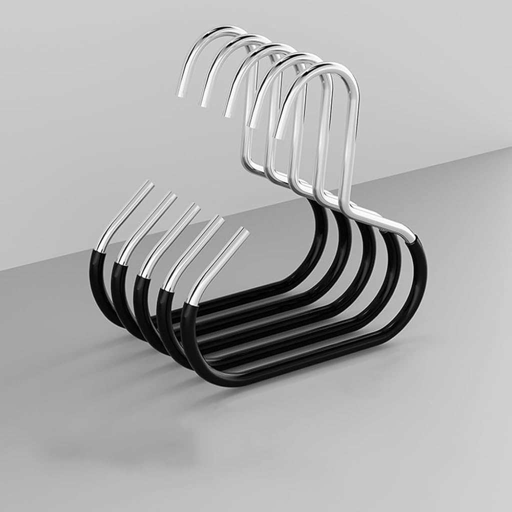 HASTHIP® 10 Pack Hat Racks Organizer Hat Holder Storage Organizer Stainless Steels Hanger for Baseball Caps HASTHIP® 10 Pack Hat Racks Organizer Hat Holder Storage Organizer Stainless Steels Hanger for Baseball Caps